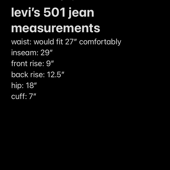 vintage 501 levi’s women’s denim jeans 👖 - Picture 7 of 7